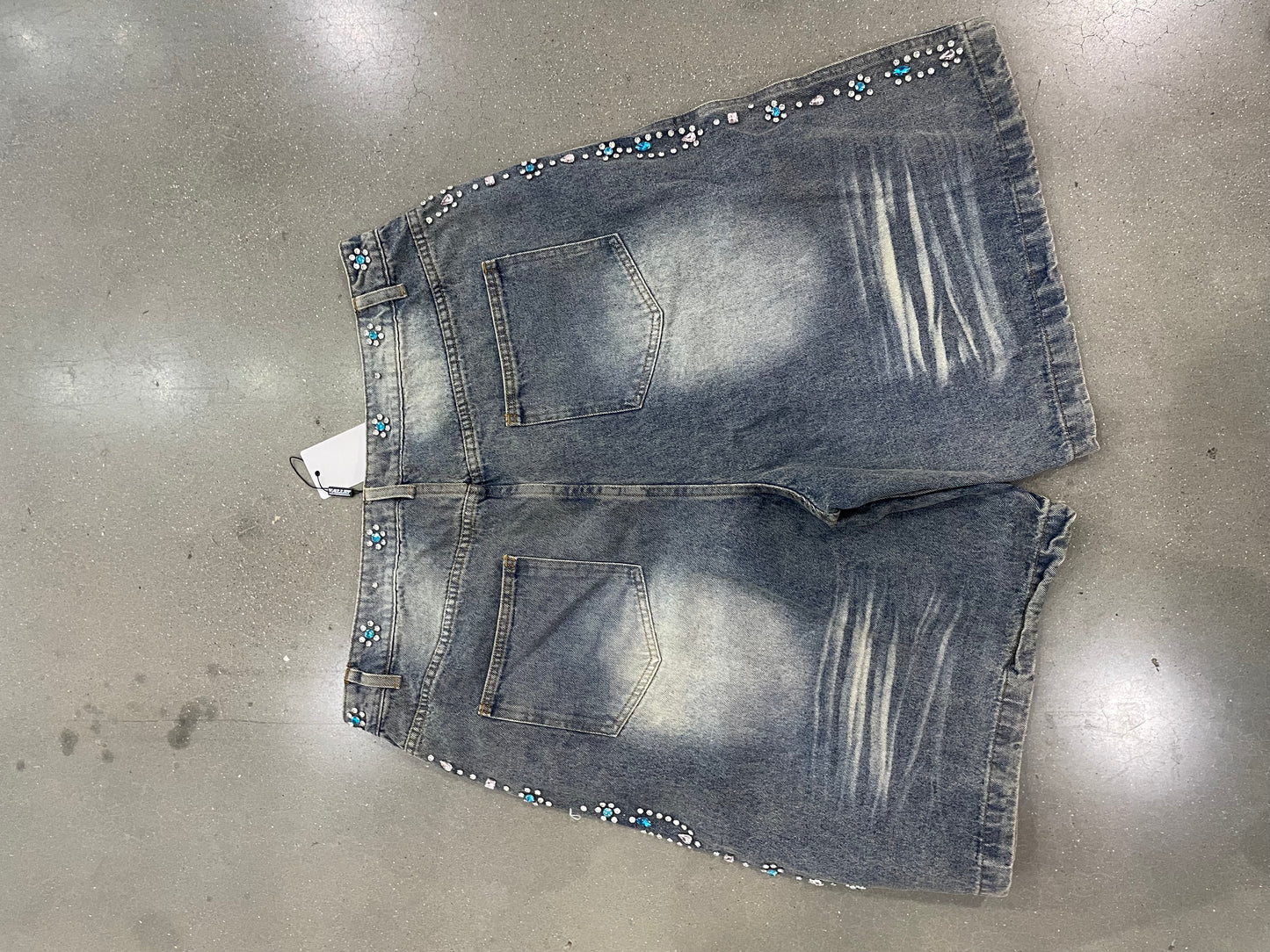 Vale Forever Candy Jorts Blue