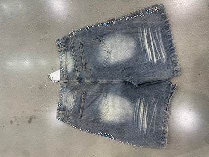 Vale Forever Candy Jorts Blue