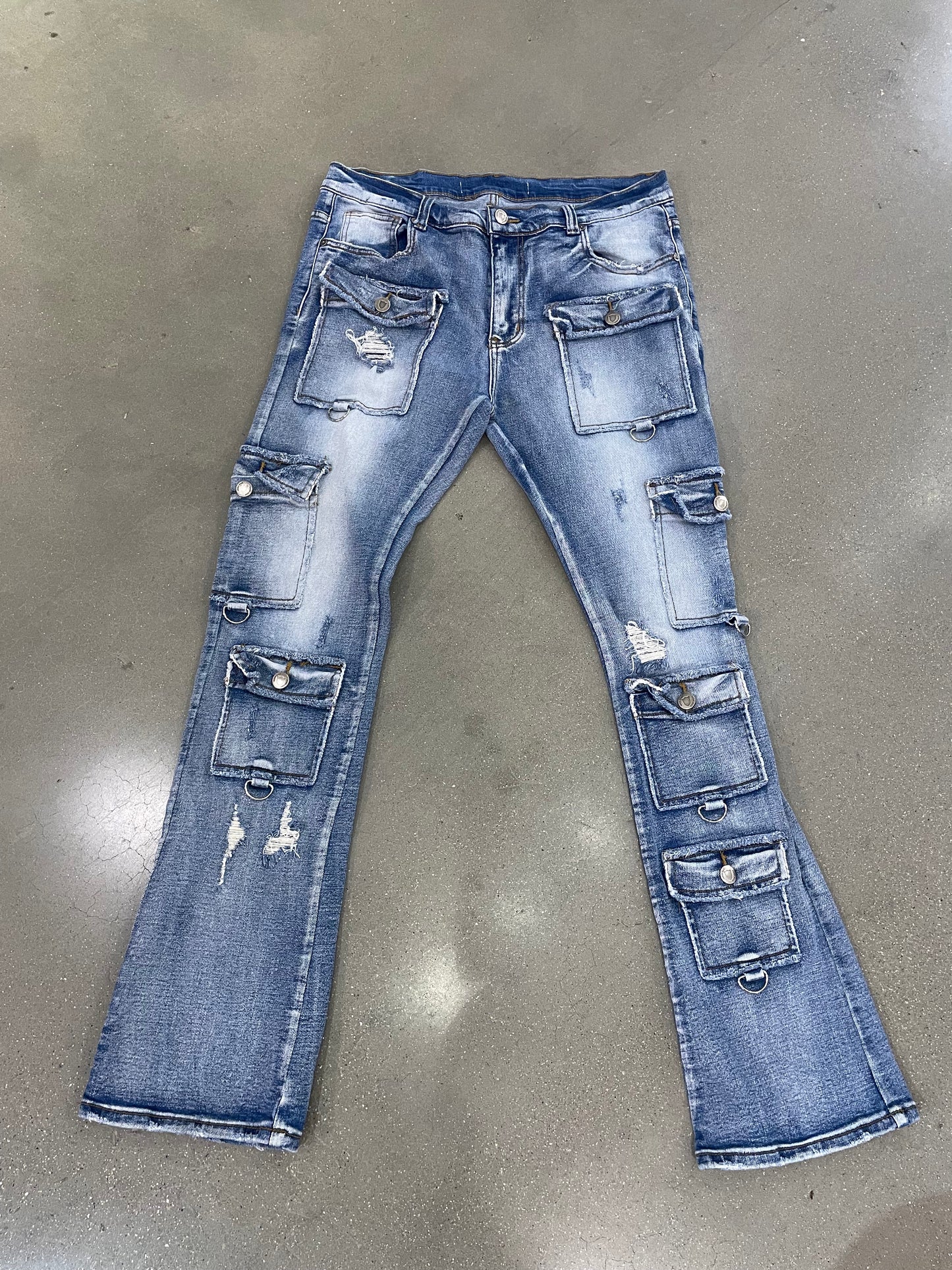Preowned Armor Jeans Cargo Blue