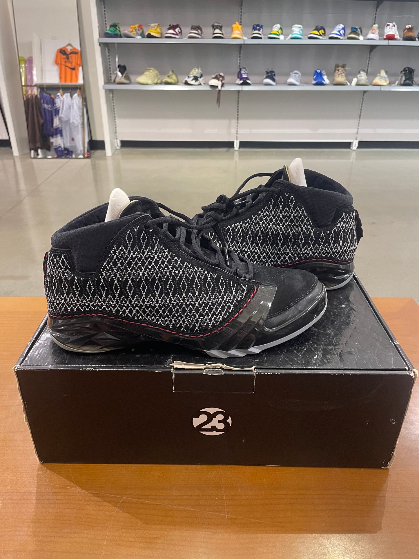 Preowned Air Jordan 23 Black Stealth