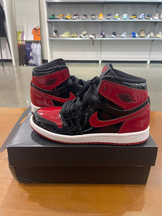 Preowned Air Jordan 1 Patent Bred