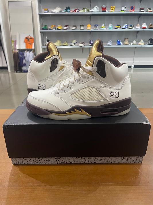 Preowned Air Jordan 5 Golden Ticket