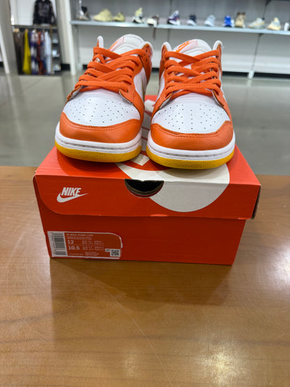 Preowned Nike Dunk Low University Gold
