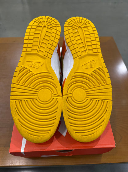 Preowned Nike Dunk Low University Gold