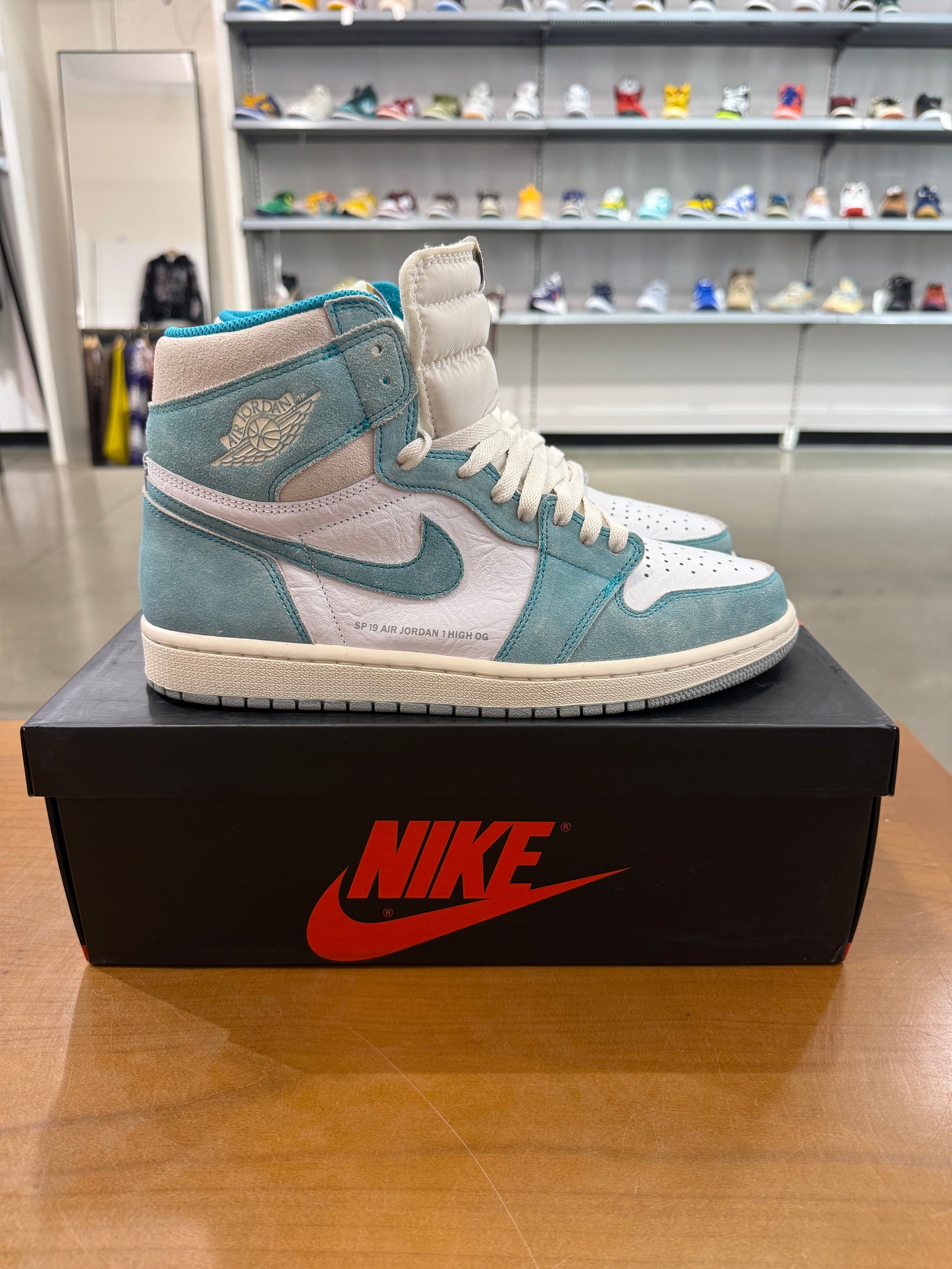 Preowned Air Jordan 1 Turbo Green