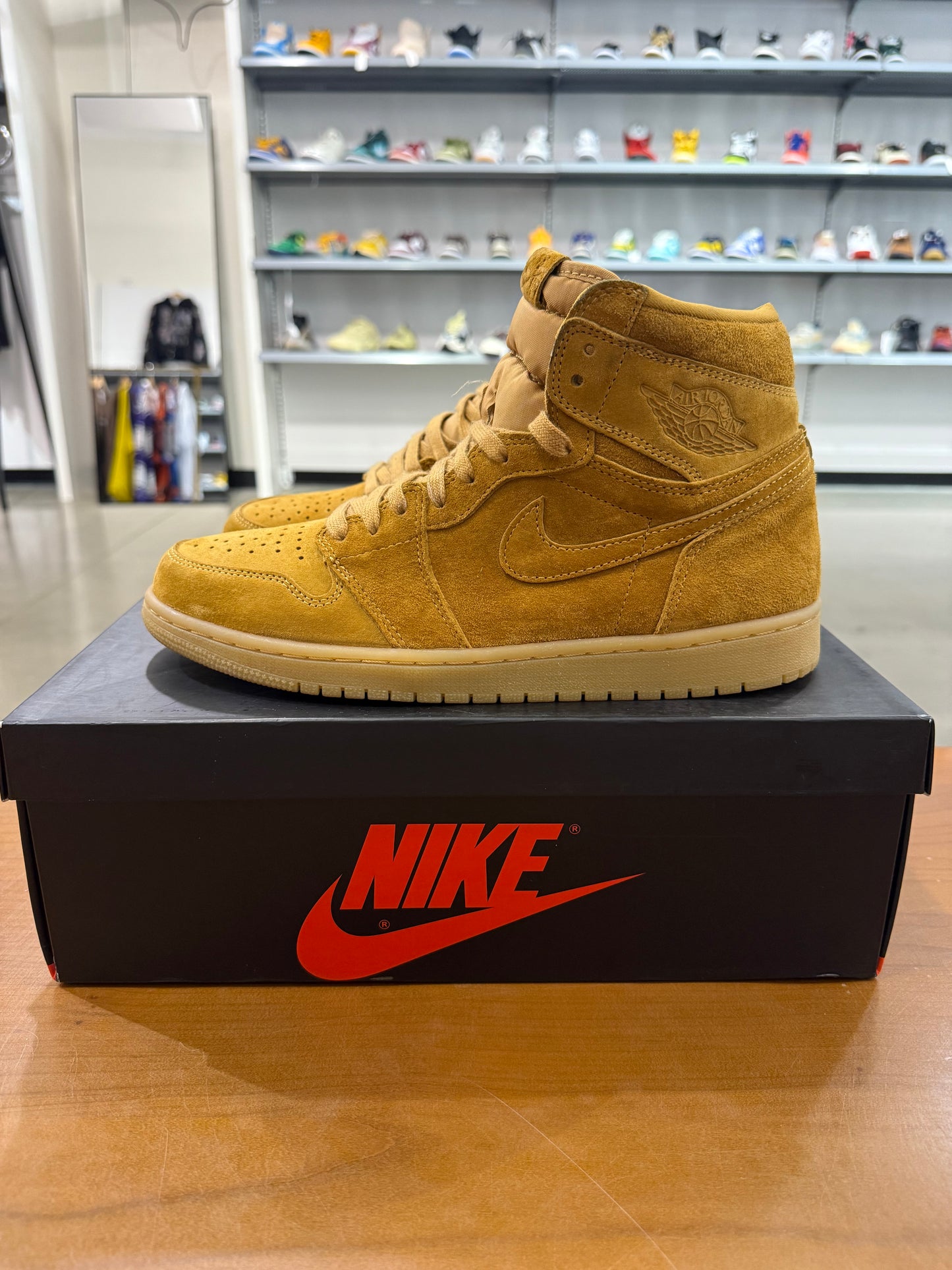 Preowned Air Jordan 1 Wheat