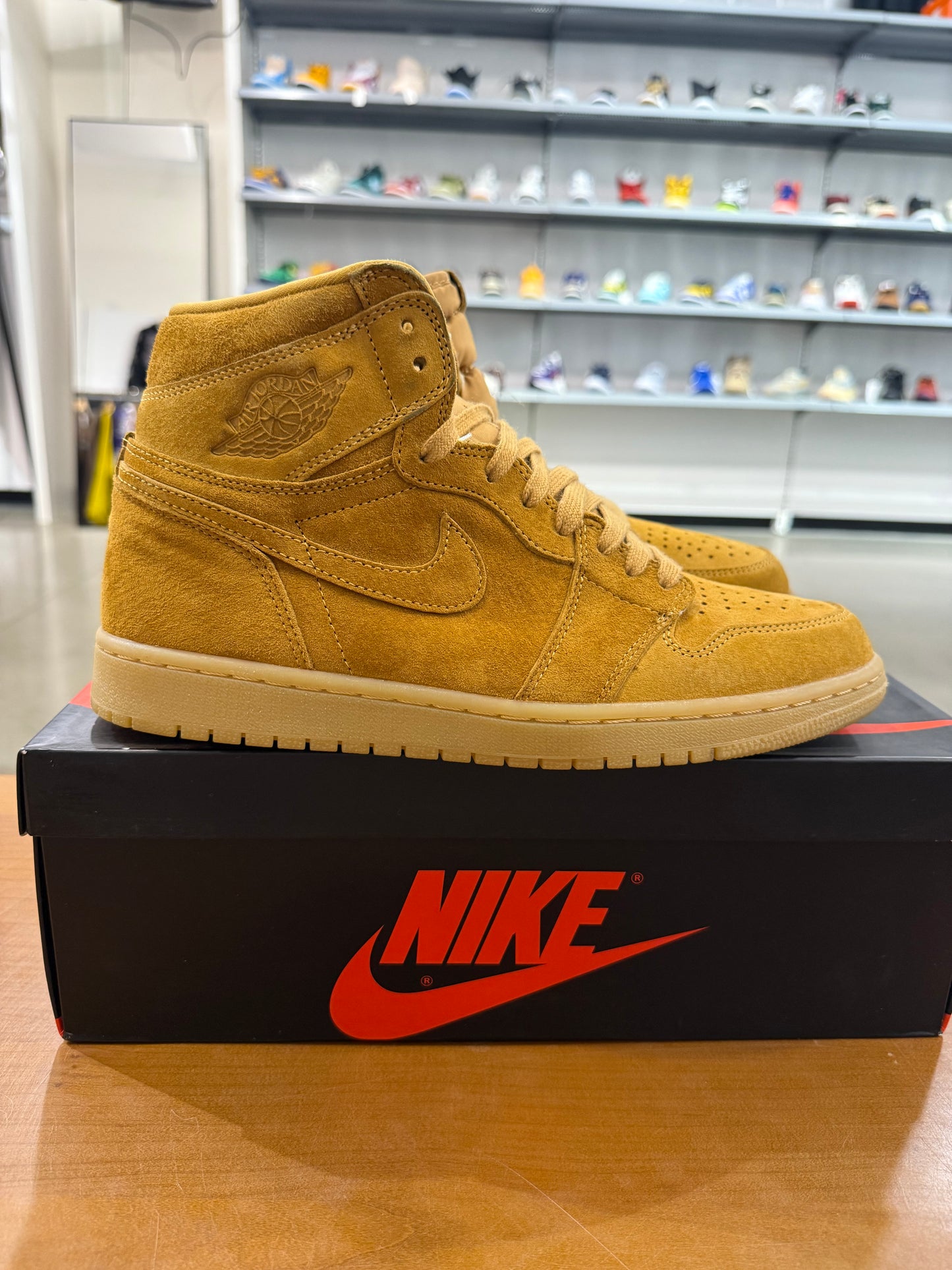Preowned Air Jordan 1 Wheat