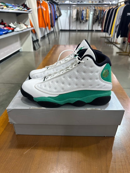 Preowned Air Jordan 13 Lucky Green