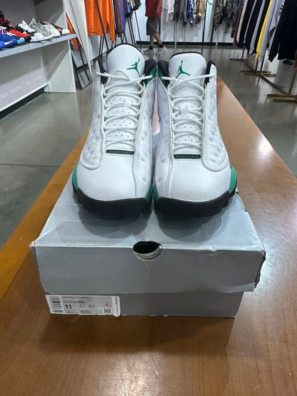 Preowned Air Jordan 13 Lucky Green