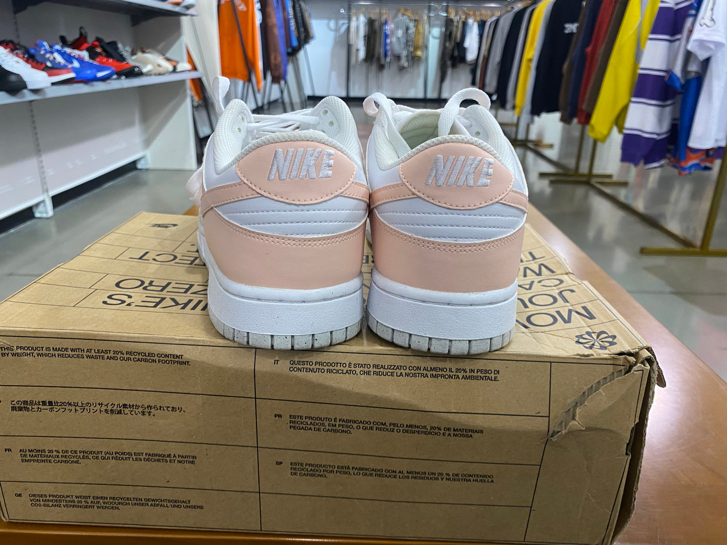 Preowned Nike Dunk Low Pale Coral