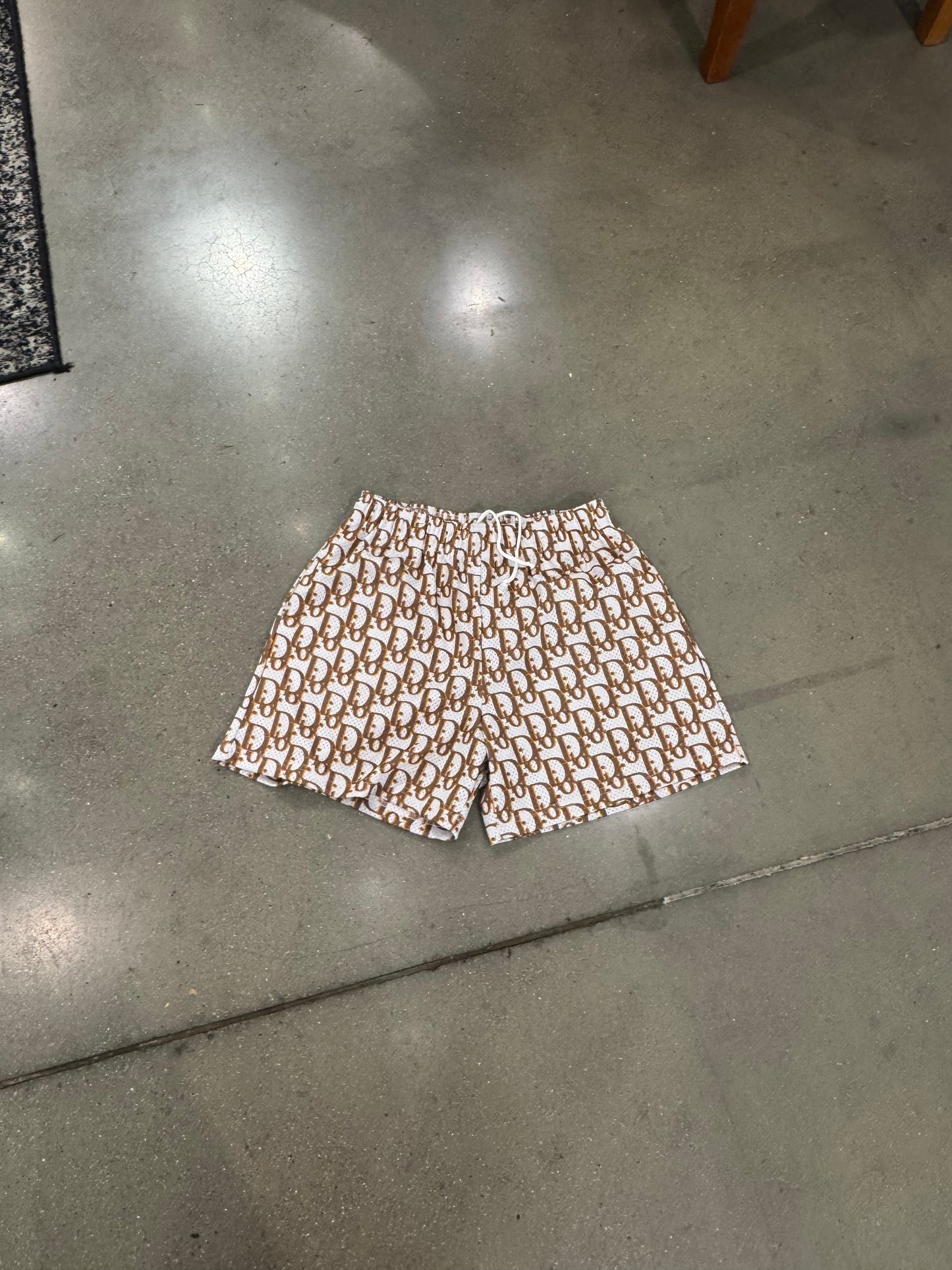 Preowned Bravest Dior Shorts Orange