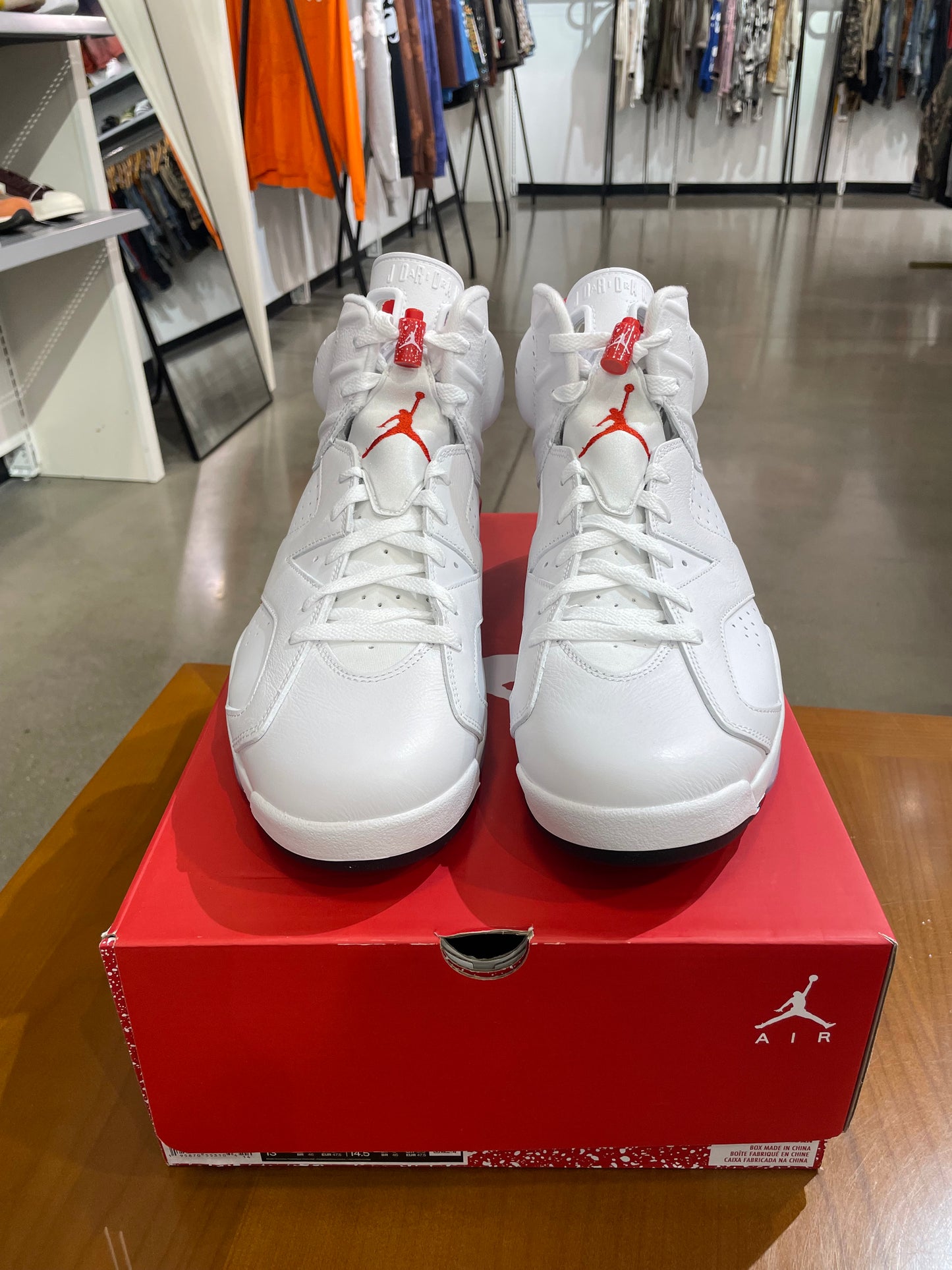 Air Jordan 6 Red Oreo