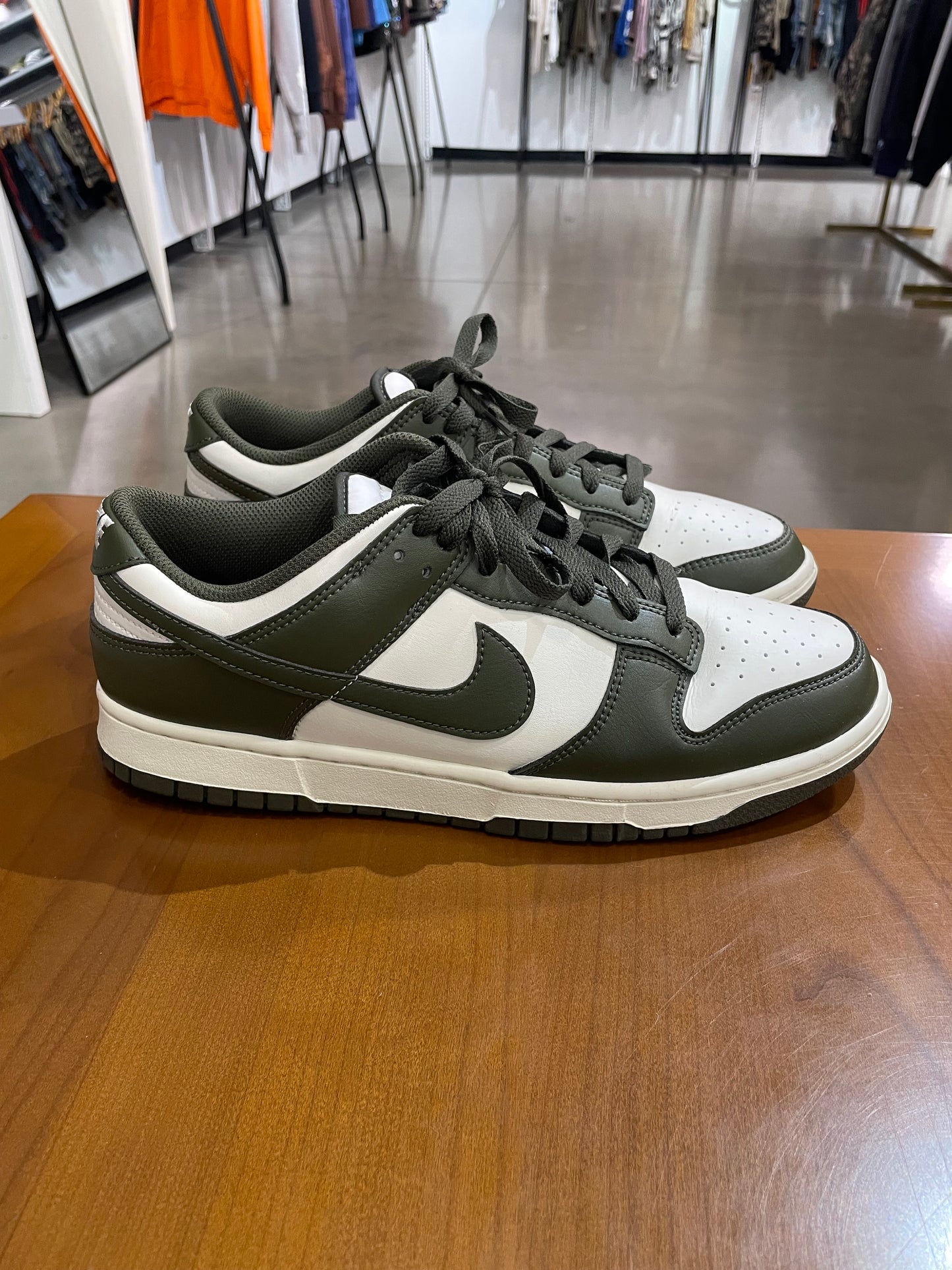 Preowned Nike Dunk Low Pale Ivory Khaki