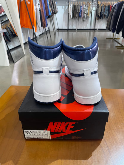 Air Jordan 1 Metallic Navy