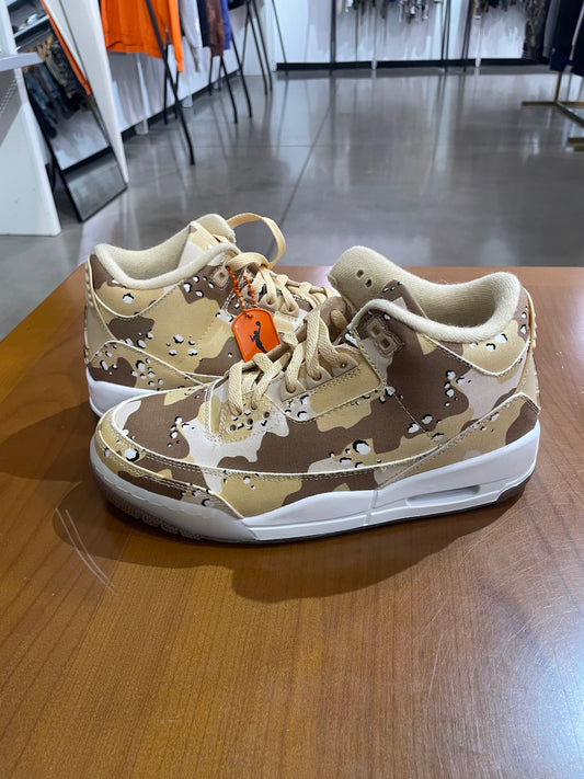 Preowned Air Jordan 3 Desert Camo