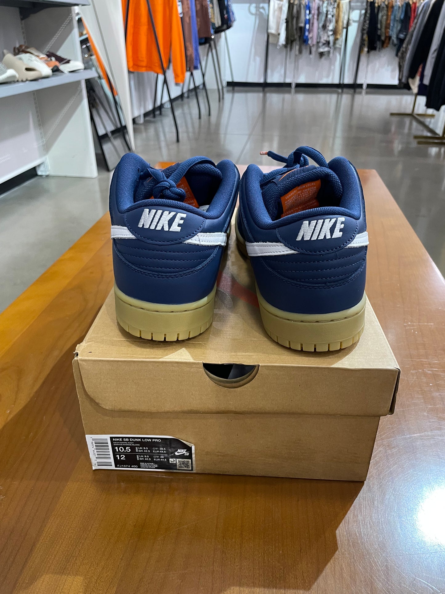 Nike SB Dunk Low Navy Gum