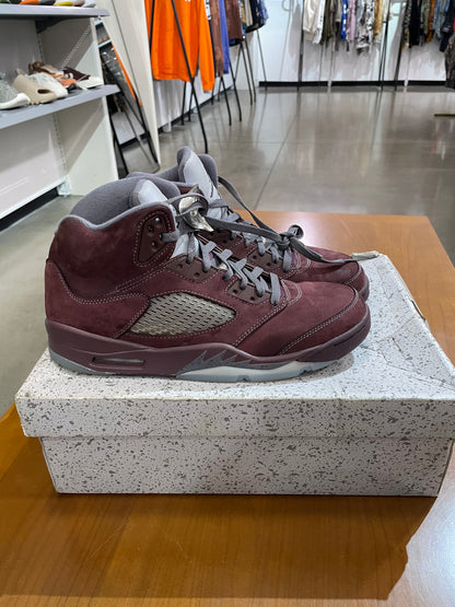 Preowned Air Jordan 5 Burgundy