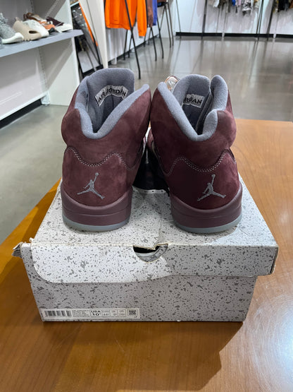 Preowned Air Jordan 5 Burgundy