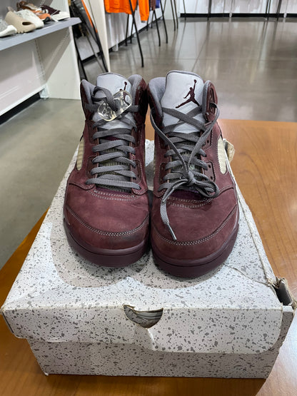 Preowned Air Jordan 5 Burgundy