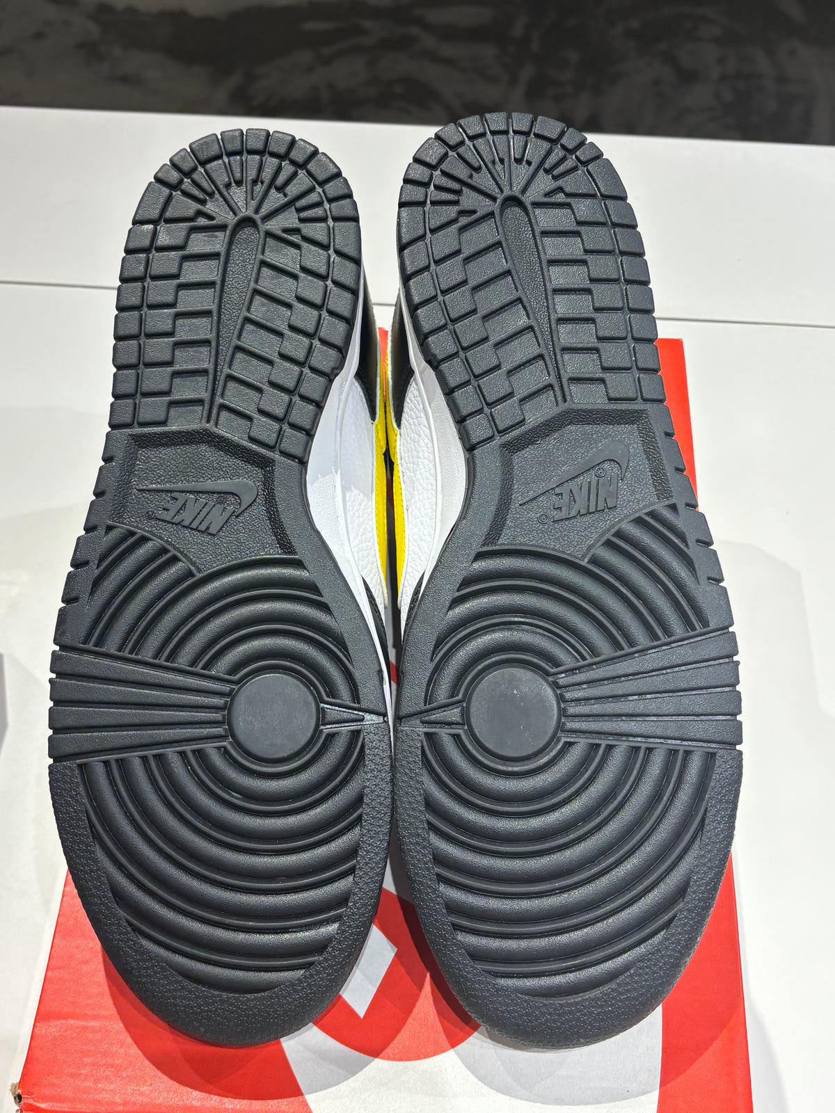 Nike Dunk Low Black Opti Yellow