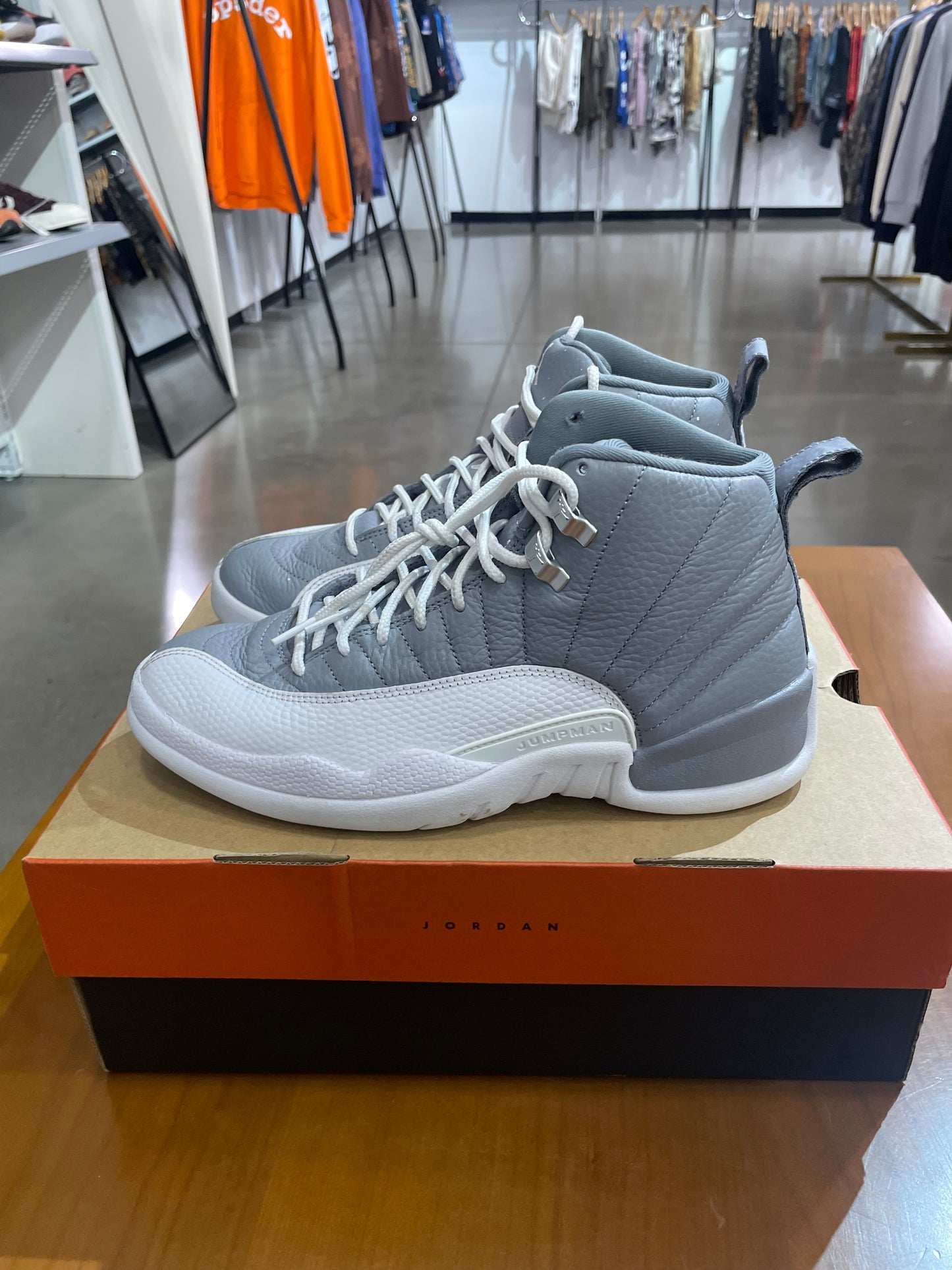 Preowned Air Jordan 12 Stealth