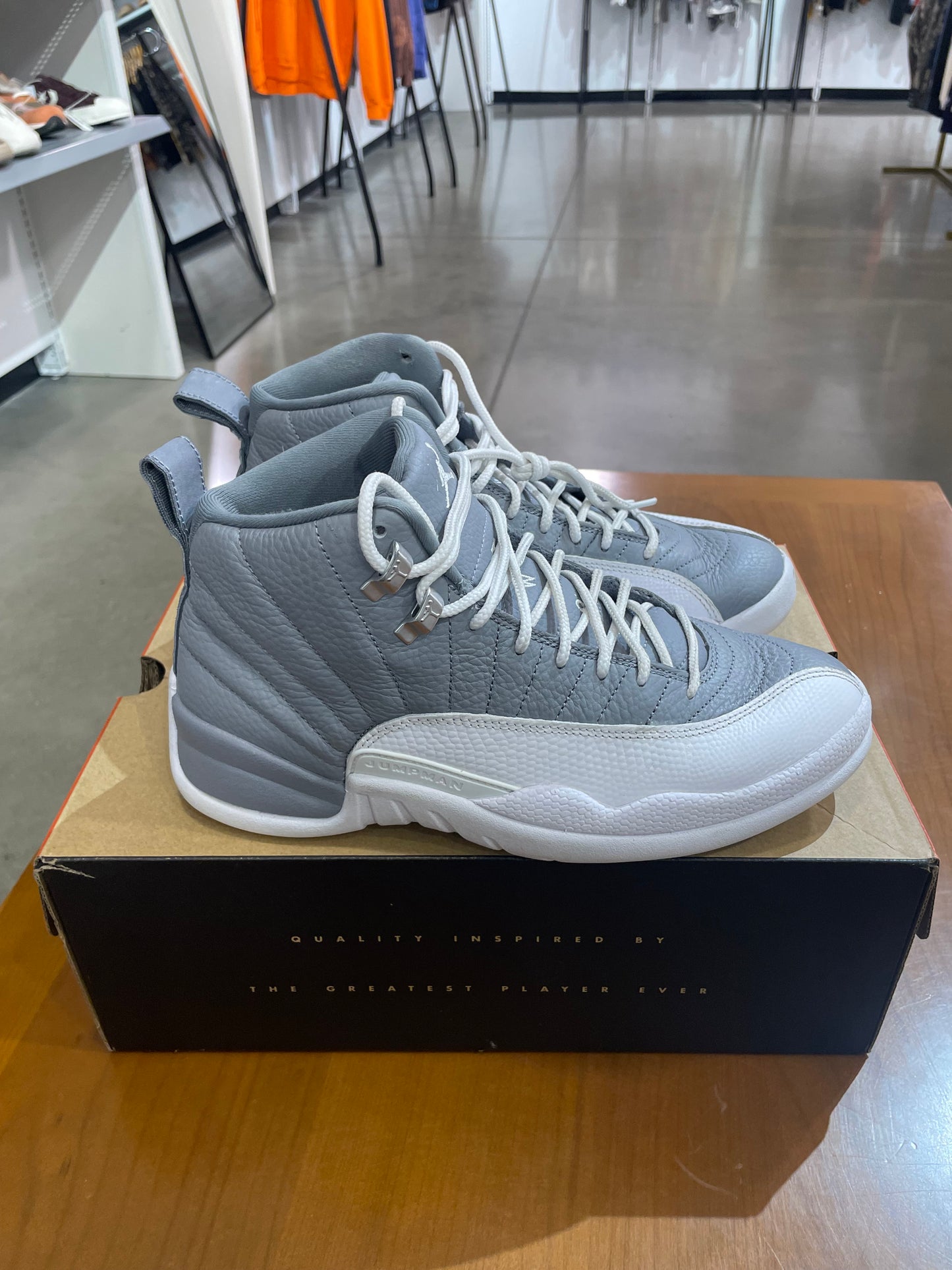 Preowned Air Jordan 12 Stealth