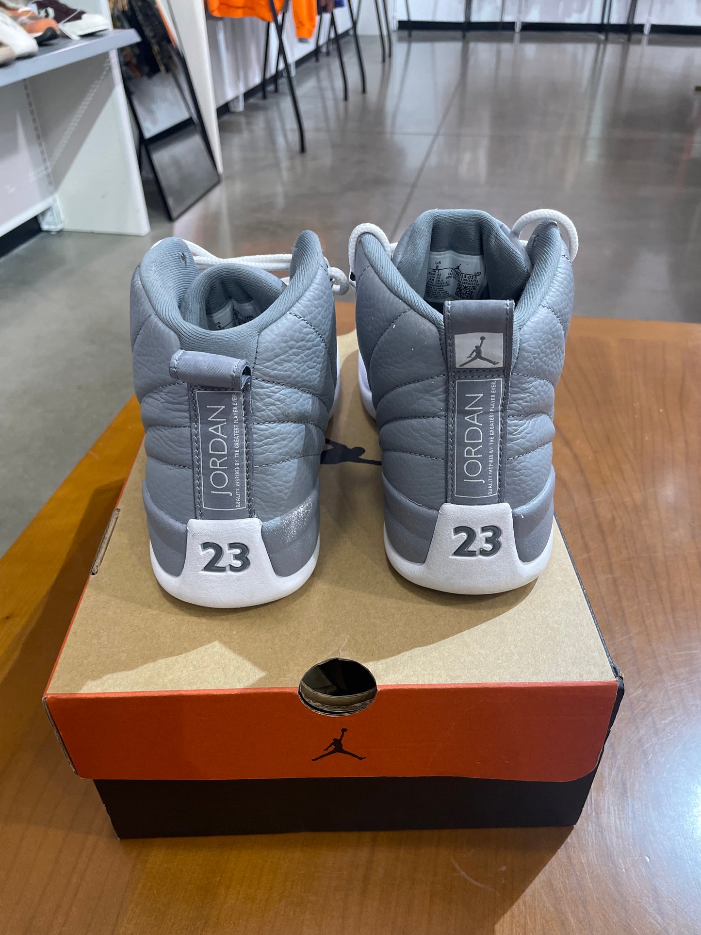 Preowned Air Jordan 12 Stealth