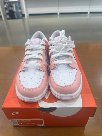 Nike Dunk Low White Medium Soft Pink