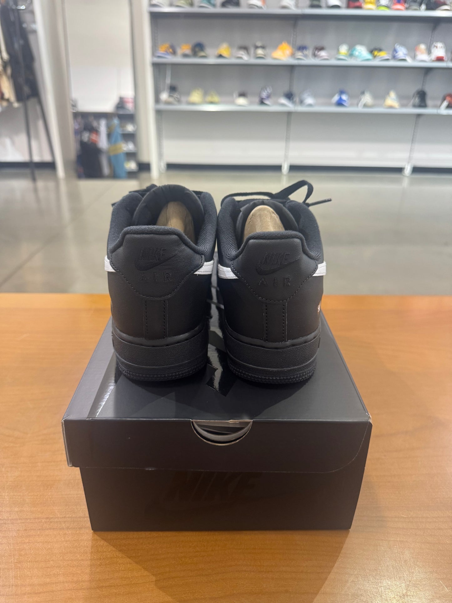 Supreme Air Force 1 Black (White Swoosh)