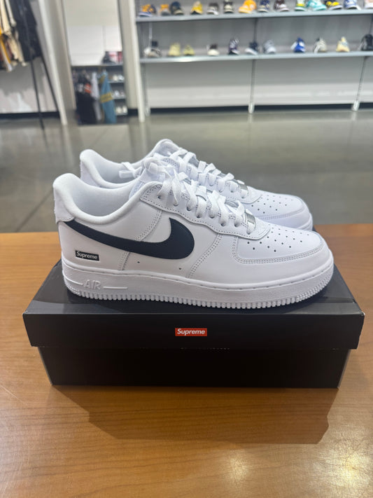 Supreme Air Force 1 White (Black Swoosh)