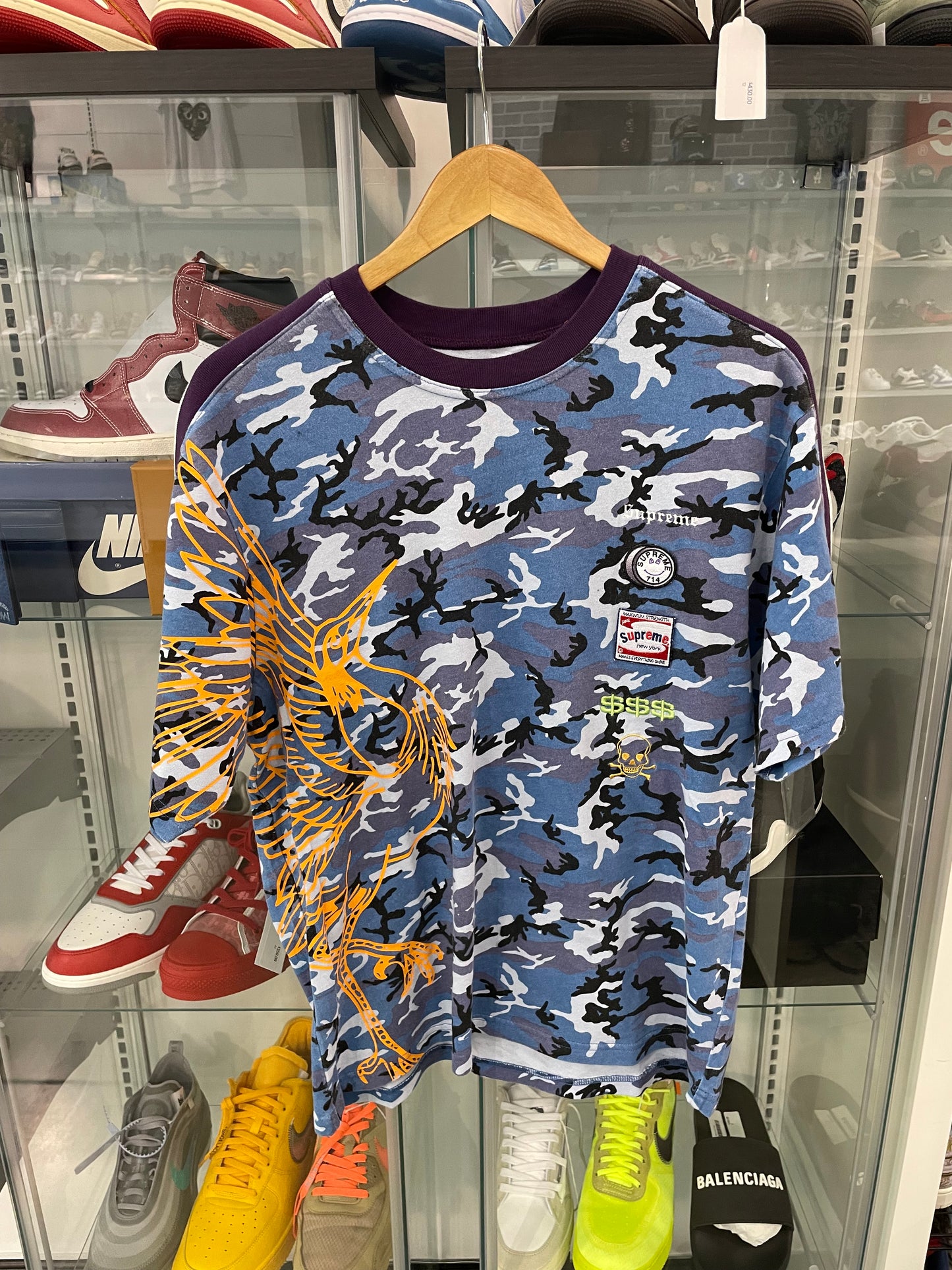 Supreme Crane S/S Top Blue