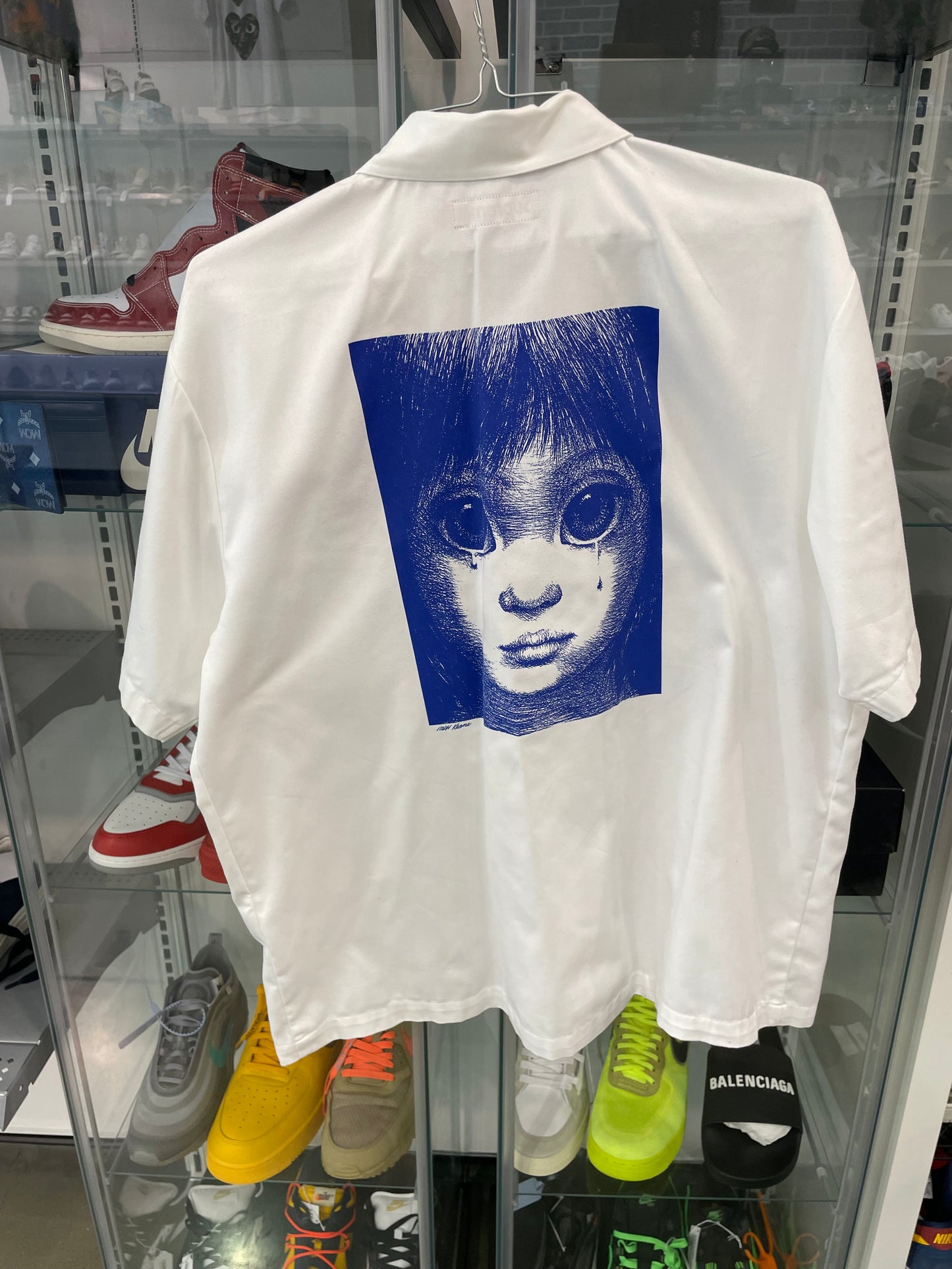 Preowned Supreme Margaret Keane Teardrop Work Shirt