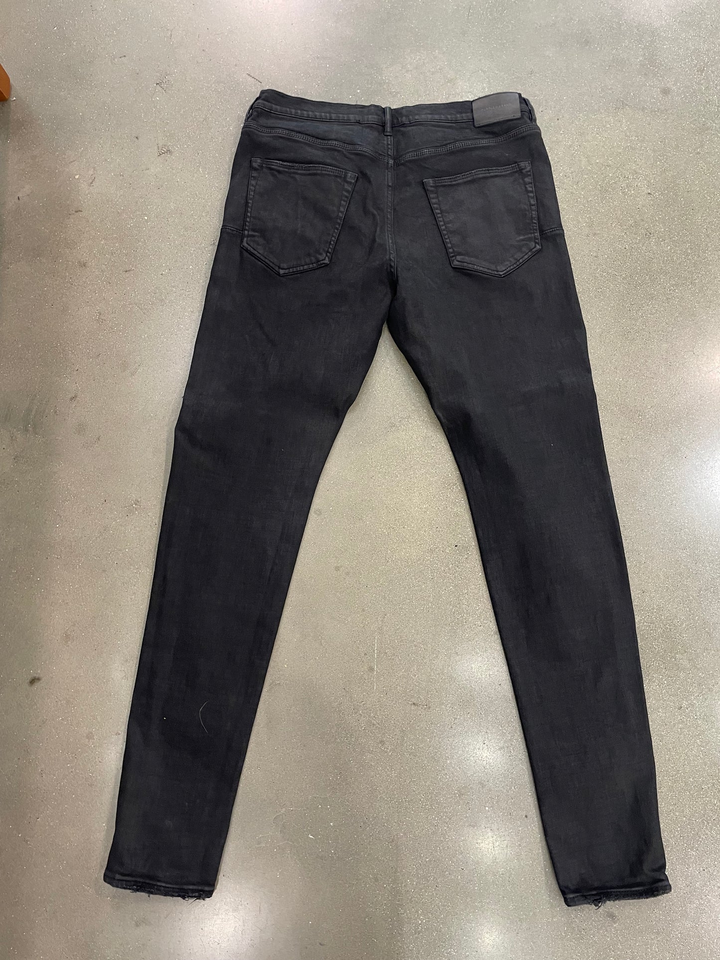 Preowned Purple Jeans Black