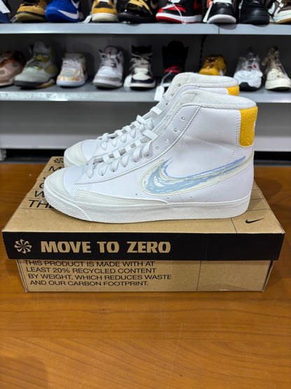 Preowned Nike Blazer Mid Painted Swoosh
