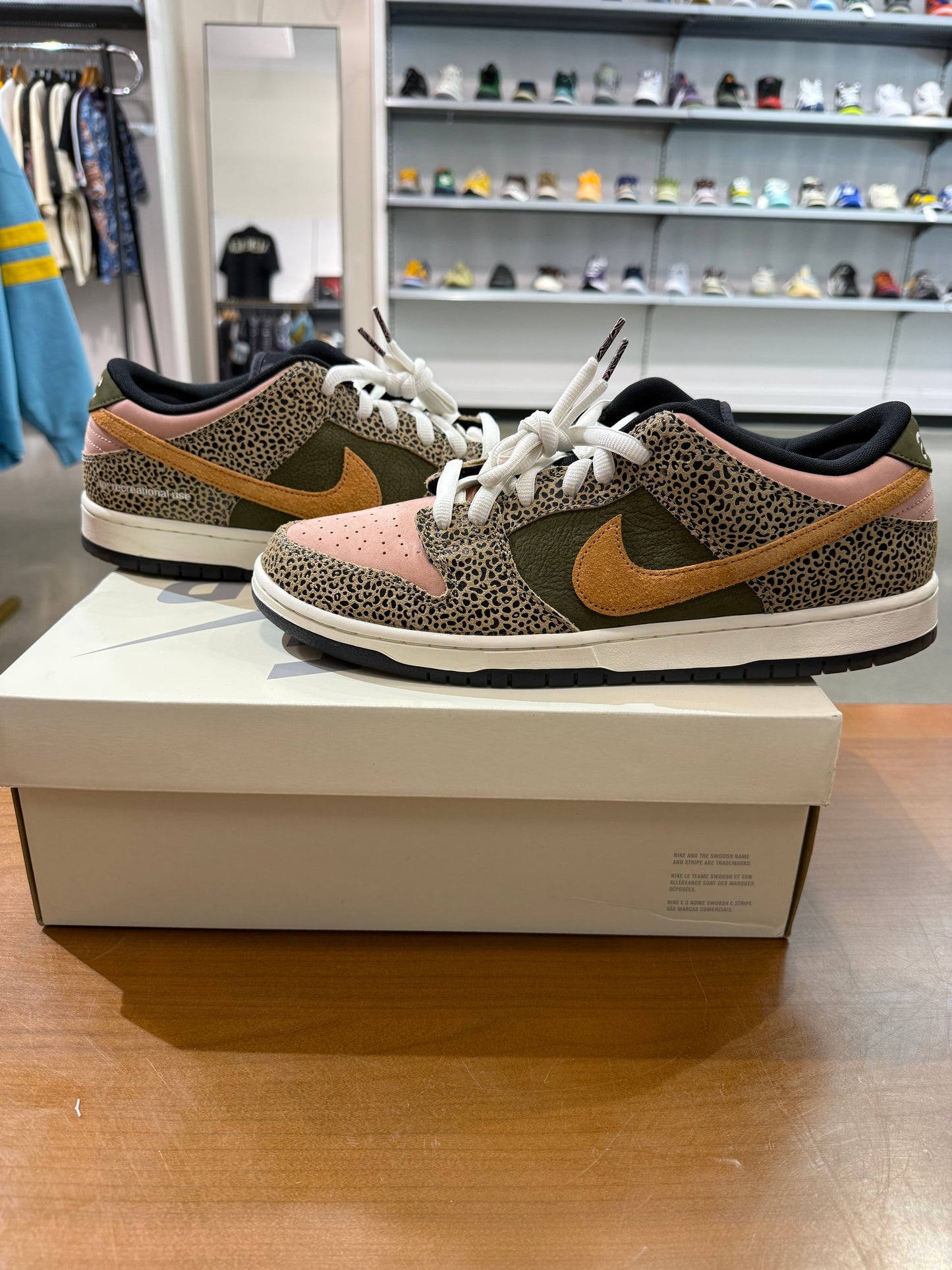 Preowned Nike SB Dunk Low Arts Rec