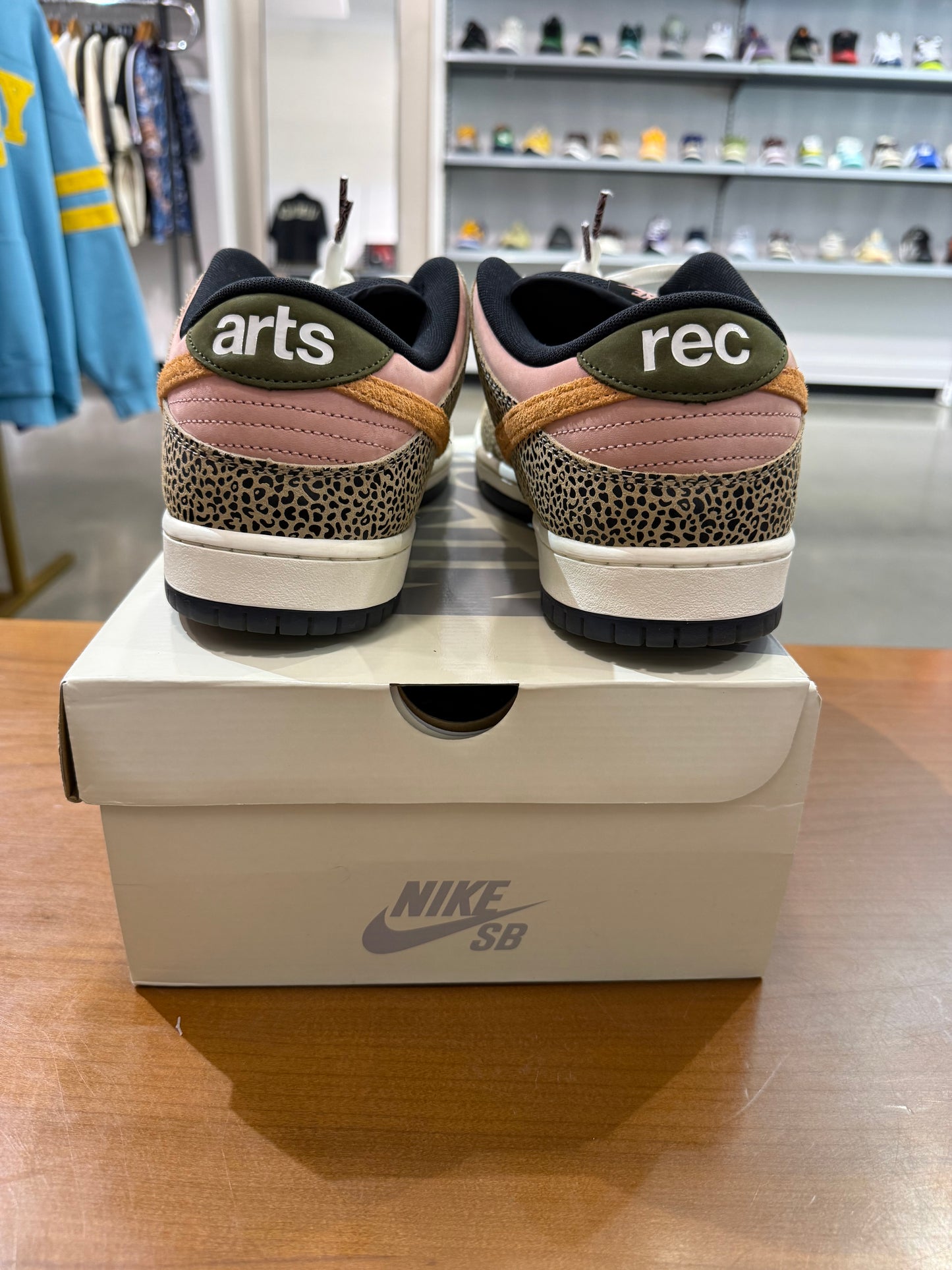 Preowned Nike SB Dunk Low Arts Rec