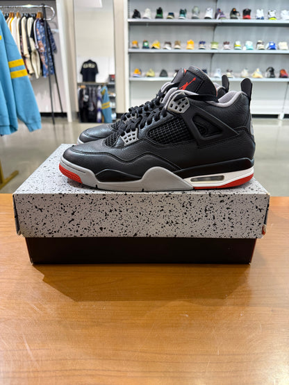 Preowned Air Jordan 4 Bred Reimagined