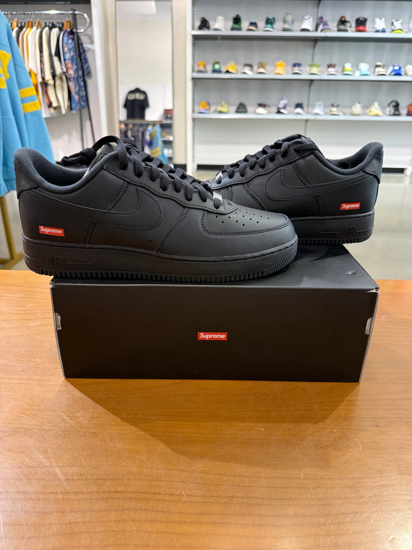 Supreme Air Force 1 Low Black