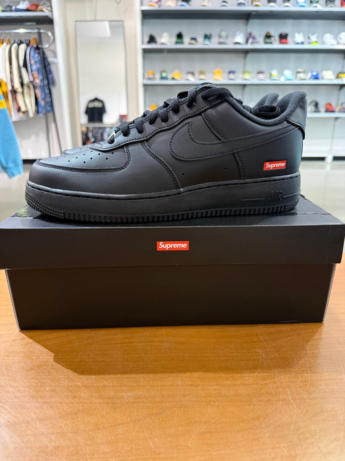 Supreme Air Force 1 Low Black