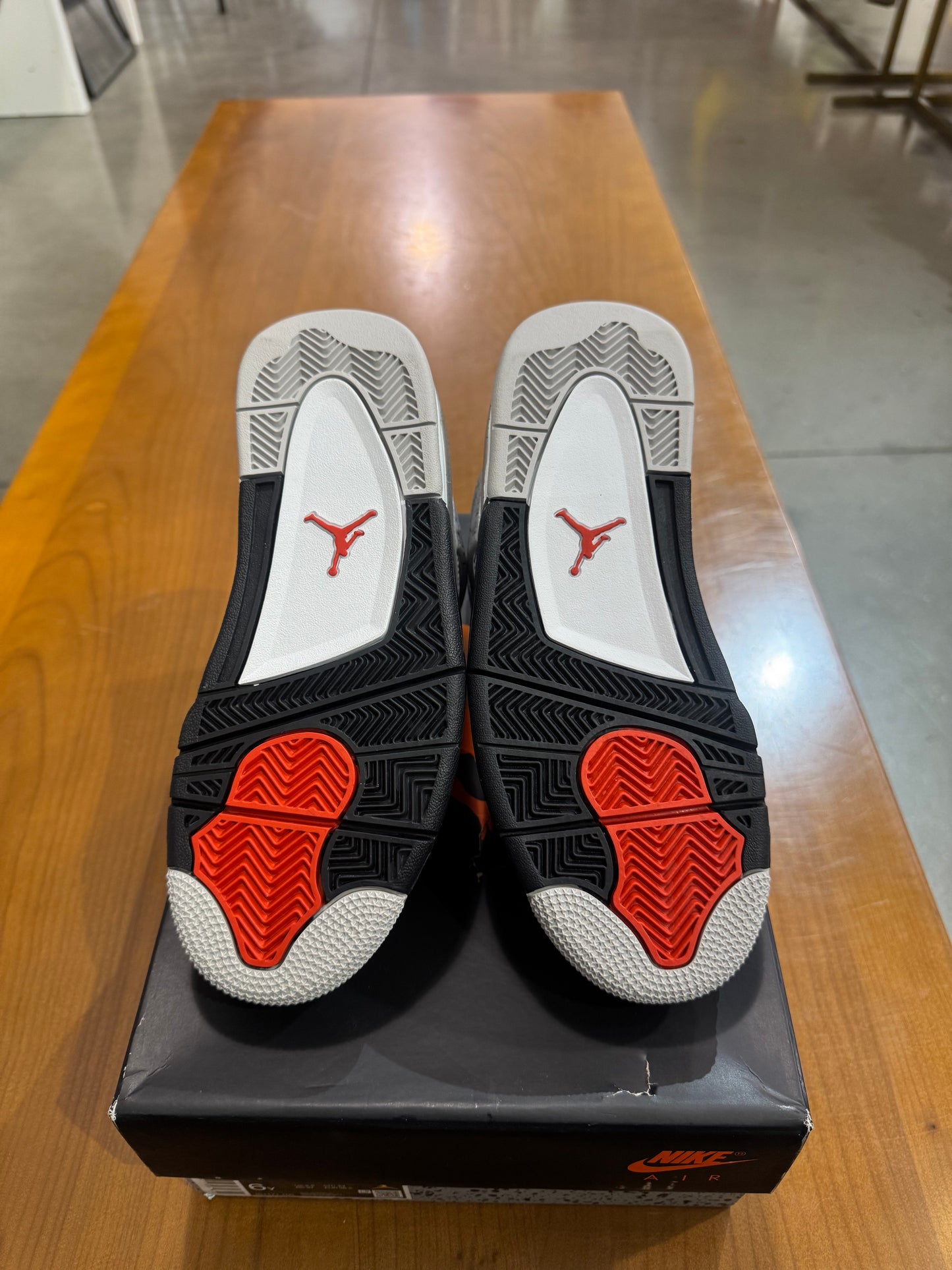 Grade School Air Jordan 4 White Cement