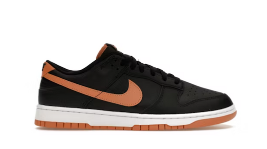 Nike Dunk Low Black Amber Brown