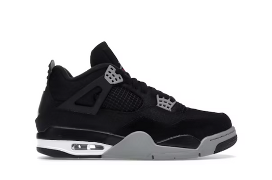 Air Jordan 4 SE Black Canvas