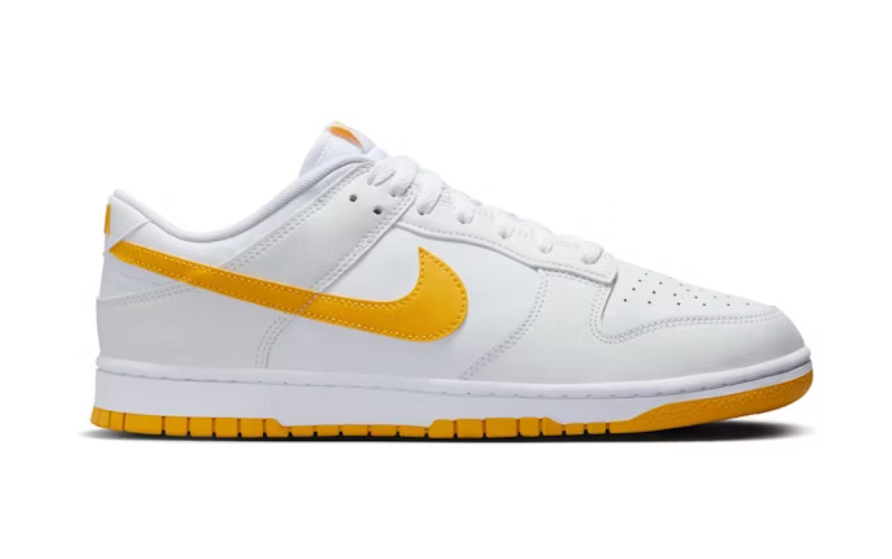 Nike Dunk Low White University Gold