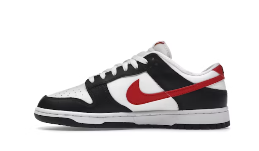 Nike Dunk Low Retro Red Swoosh Panda