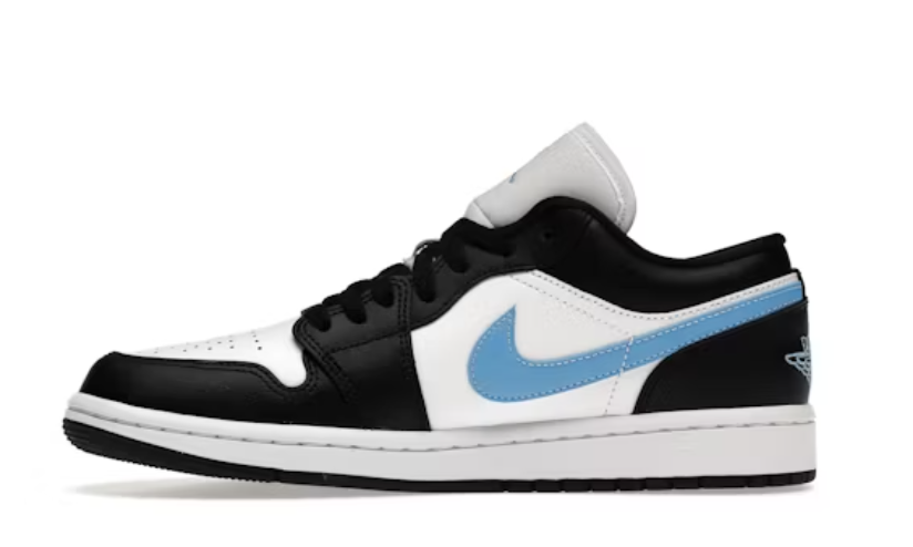 Air Jordan 1 Low Black University Blue