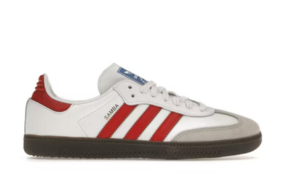 Adidas Samba White Red