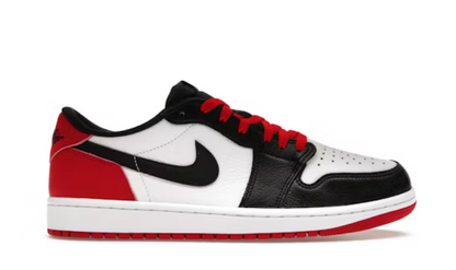 Air Jordan 1 Low Black Red Toe