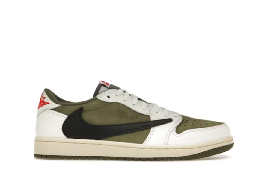 Travis Scott Air Jordan 1 Low Medium Olive