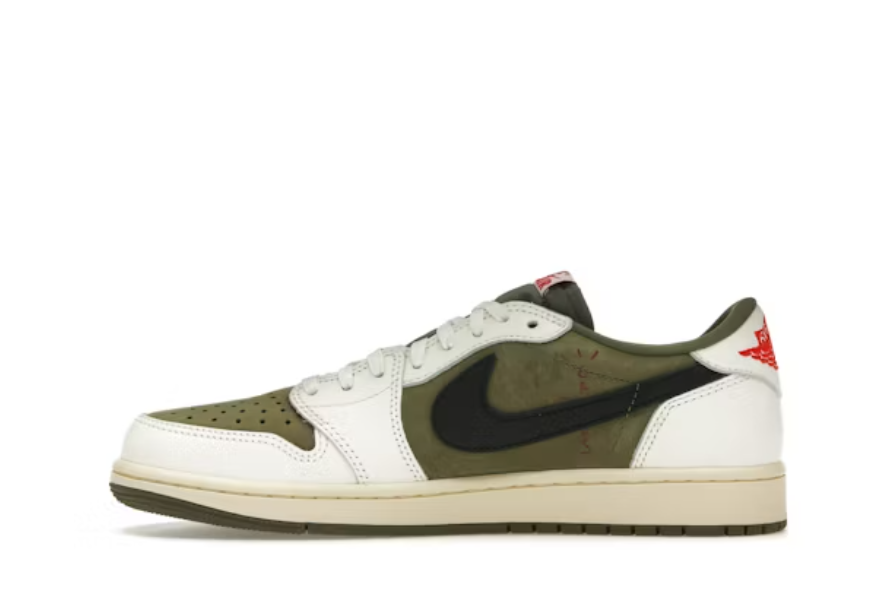 Travis Scott Air Jordan 1 Low Medium Olive