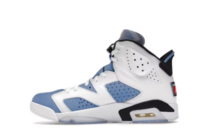 Air Jordan 6 UNC White